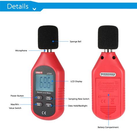 Ut353ut353bt Mini Sound Level Meter Hse Market Ghana