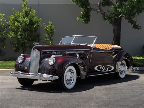 1941 Packard Custom Super Eight One Eighty Convertible Victoria By