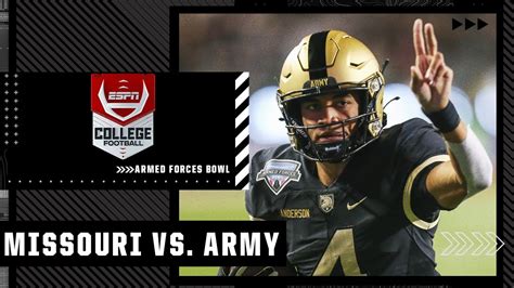 Armed Forces Bowl Missouri Tigers Vs Army Black Knights Full Game