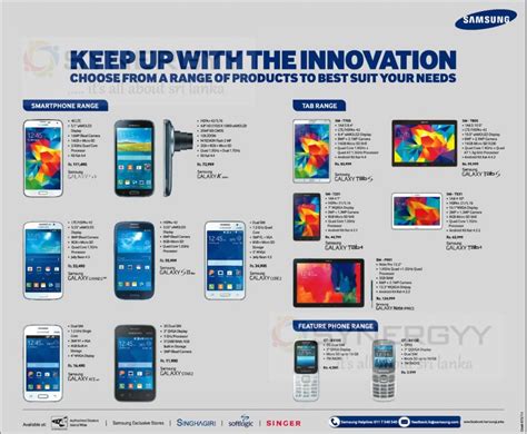 Samsung Smartphone Updated Prices In Sri Lanka September Synergyy