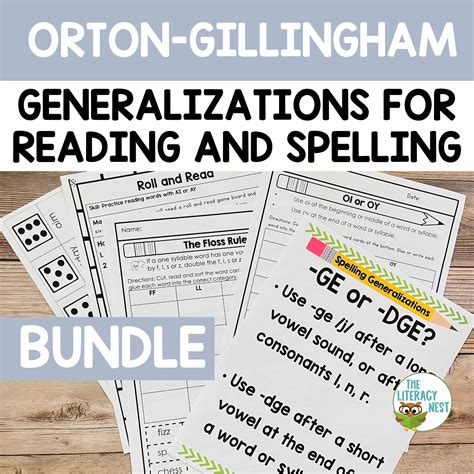 Orton Gillingham Multisensory Phonics Games Activities Bundle🎽