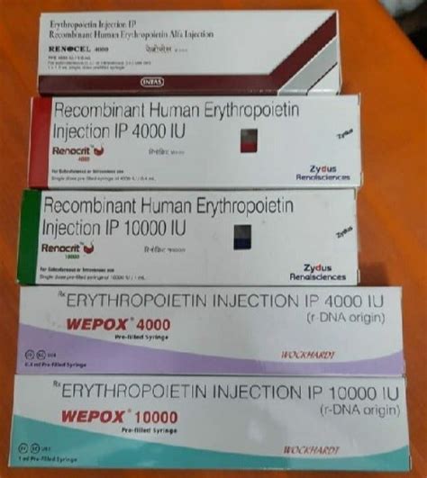 Renocrit Recombinant Human Erythropoietin Injection Prescription