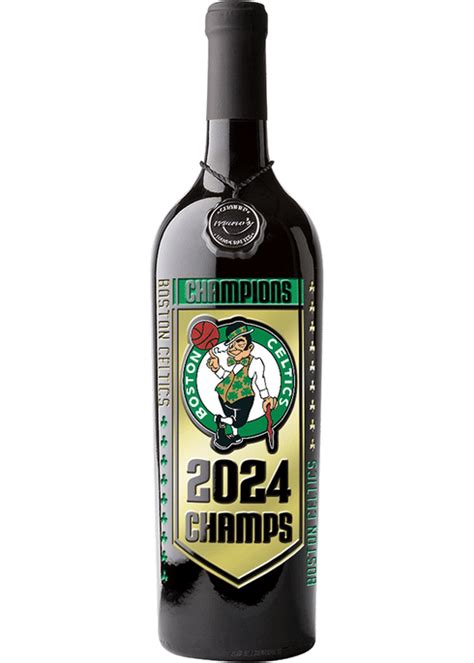 Boston Celtics 2024 Champions Banner Cabernet Sauvignon Total Wine More