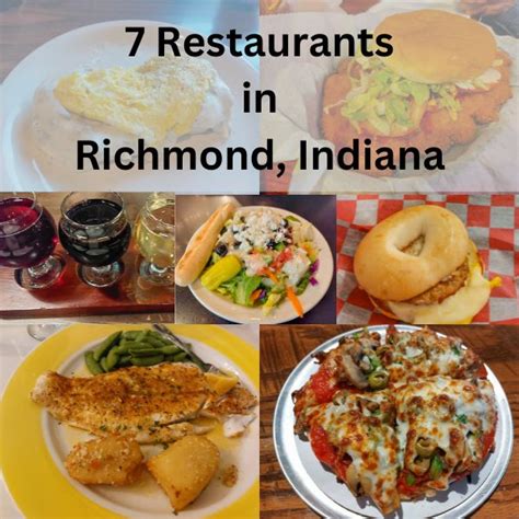 7 Restaurants in Richmond, Indiana: Gems of Culinary Delight