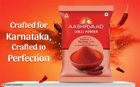 Aashirvaad Chilli Powder With Guntur Bydagi Chilli G Amazon In