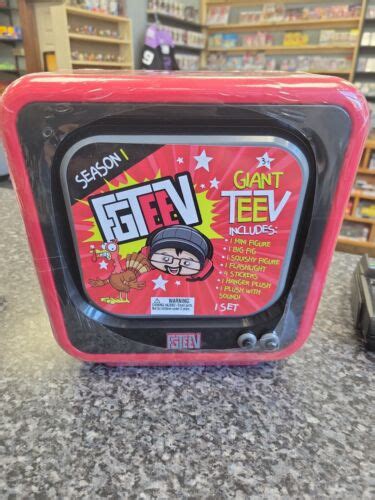 Fgteev Giant Teev Blind Mystery Tv Season 1 Squishy Figure Big Toy Box