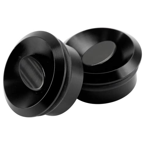 Black Swing Arm Pivot Caps For Honda CB 150 250 300 R Frame Cap Plugs