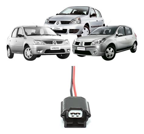 Conector Chicote Interruptor Leo Clio Sandero Logan V Mercadolivre