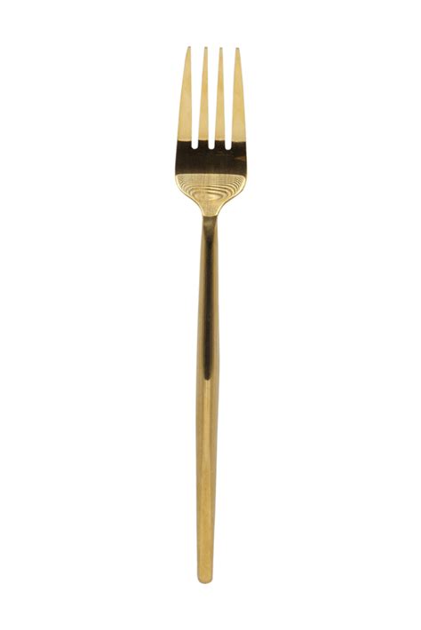 Twiggy Gold Fork Theoni Collection