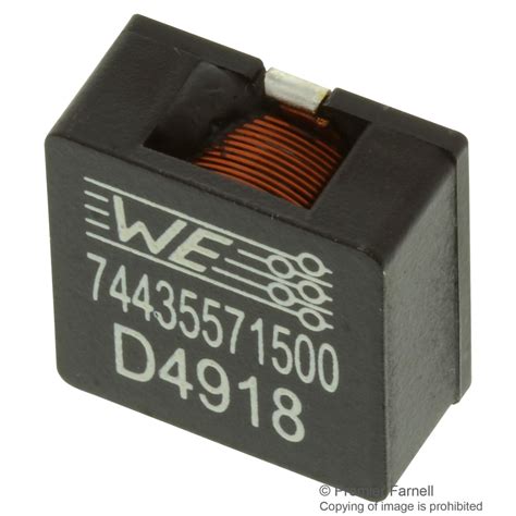 INDUCTOR 15UH 20 14A HCI 1890 テーピングサービス品 74435571500 WURTH ELEKTRONIK製