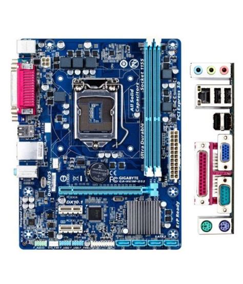 Mainboard Gigabyte Ga H M Ds Ddr Micro Atx Lazada Co Th