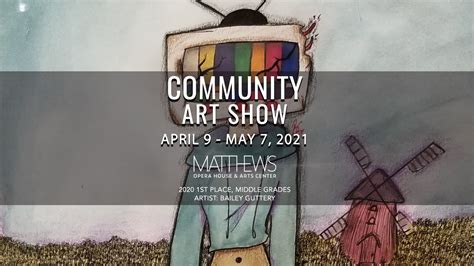 42nd Community Art Show Winners Announced Matthews Opera House And Arts