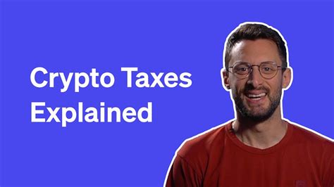 Crypto Taxes Explained Guide For Beginners Youtube