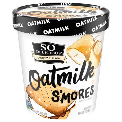 Save on So Delicious Oat Milk Non-Dairy Frozen Dessert S'Mores Order ...