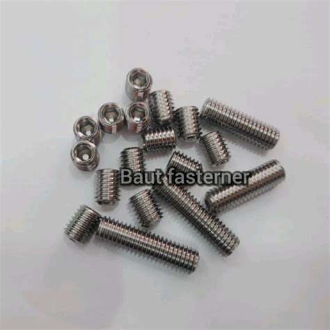 Jual Baut L Tanam Stainless M X Drat Ss Baut L Tanam M X