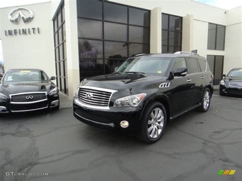 2012 Black Obsidian Infiniti QX 56 4WD 100128102 Photo 20 GTCarLot