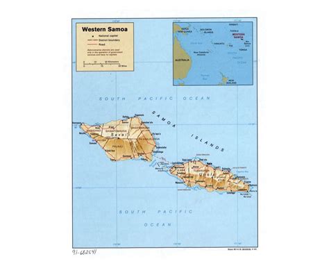 Maps Of Samoa Collection Of Maps Of Samoa Oceania Mapsland Maps