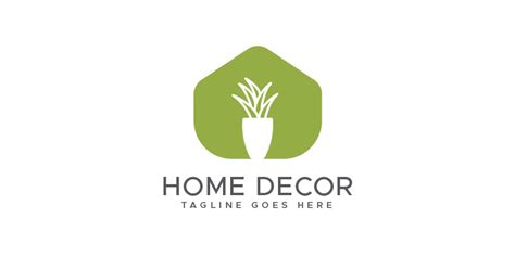 Home Decor Interior Logo Design Template By Amadul Codester