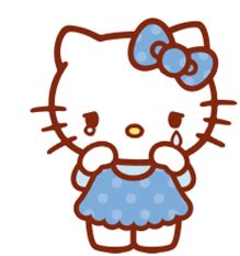 Crying Hello Kitty Sad Hello Kitty Sticker - Crying Hello Kitty Sad ...