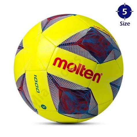 Футбольный мяч Molten zyU1TG, 5 размер, желтый купить по выгодной цене ...