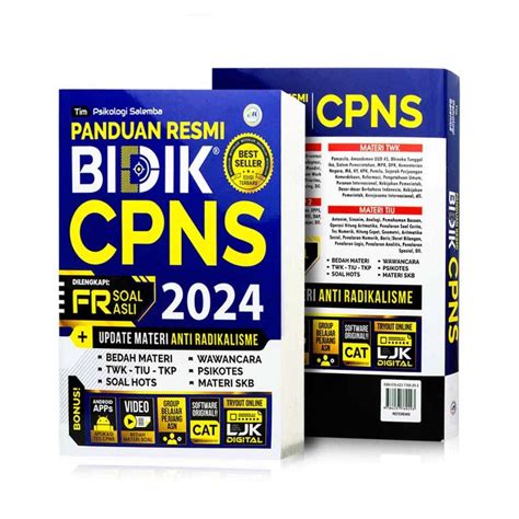 Cpns Test Book Official Guide To Aiming For Cpns Latest