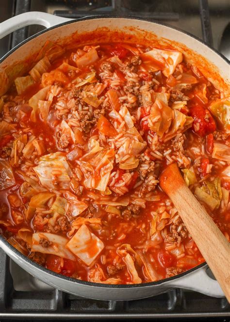 Cabbage Roll Soup Barefeet In The Kitchen