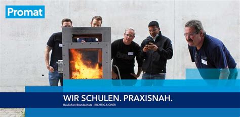 Baulicher Brandschutz Vom Experten RICHTIG SICHER Promat AG