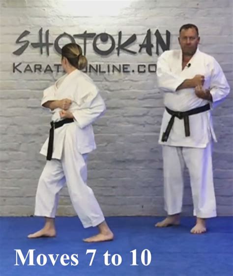 Heian Nidan Kata Tutorial Shotokan Karate Kata Tutorials