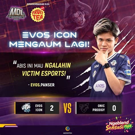 Inilah Tim Mdl Season Yang Ingin Dikalahkan Oleh Evos Icon Spin