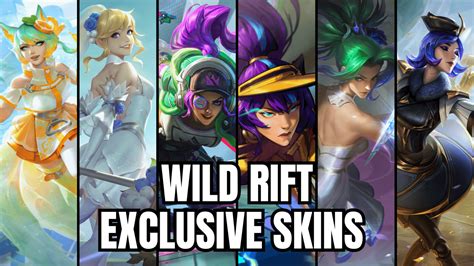 List Of All Wild Rift Exclusive Skins From Worst To The Best