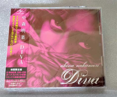 【未使用】新品未開封・初回限定盤！中森明菜 Diva Cd Cd 2cd Akina Nakamori Japanese City Pop の