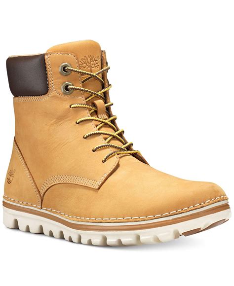 Timberland Leather Womens Brookton Lace Up Boots Lyst