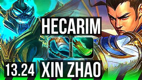 Hecarim Vs Xin Zhao Jng M Mastery Rank Heca