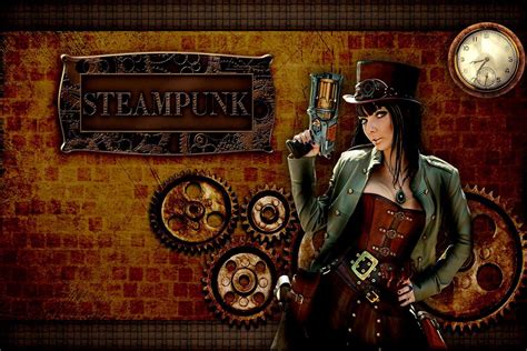 Steampunk Girl Wallpapers Wallpaper Cave