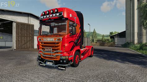 Scania R730 V8 Topline V2 0 Fs 19 Farming Simulator 22 Mod Ls22 Mod