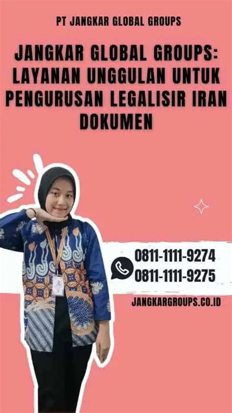 Pengurusan Legalisir Iran Dokumen Jangkar Global Groups