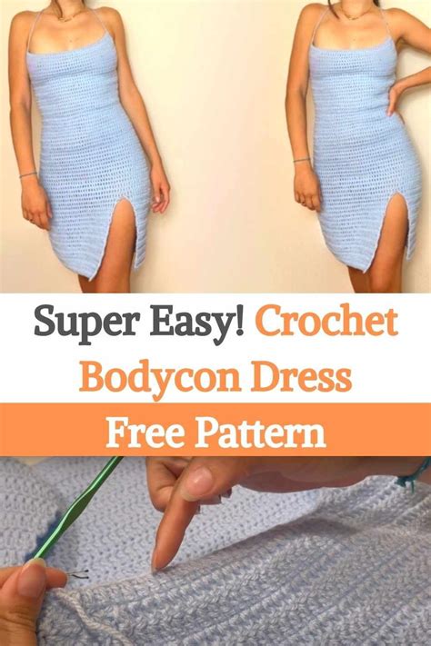 Super Easy Crochet Bodycon Dress Free Pattern Artofit