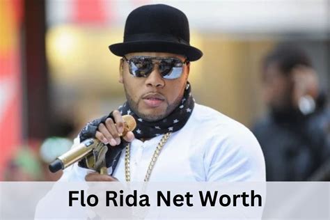 Flo Rida Is An American Rapper Singer Songwriter And Composer Flo