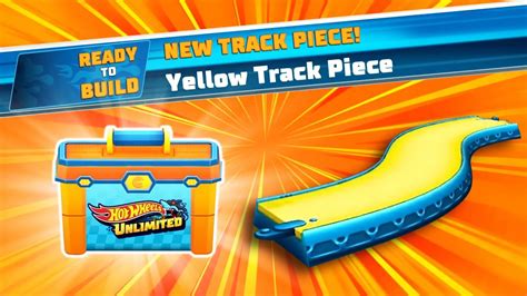 Hot Wheels Unlimited New Unlocked Yellow Track Piece Youtube