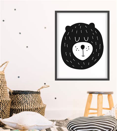 Nordic Prints. Nursery Wall Art. Printable Nursery Art. Set of - Etsy