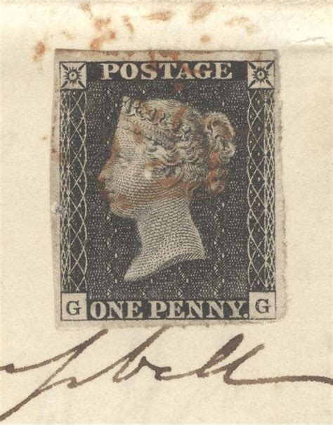 Great Britain 1840 Penny Black On A Letter Cover With The Catawiki