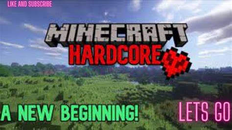 Minecraft Hardcore Survival A Brand New Beginning Revealed Minecraft