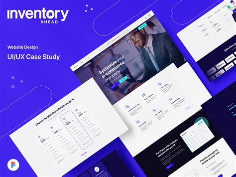 Inventory Ahead - Website Design by Getweb Inc on Dribbble