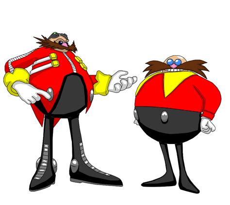 Modern Eggman And Classic Eggman 2d By Banjo2015 On Deviantart