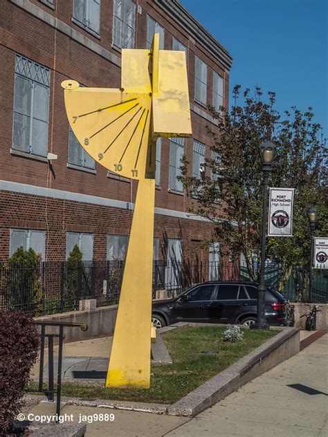 Sundial 1993 By Robert Adzema Port Richmond High School Staten