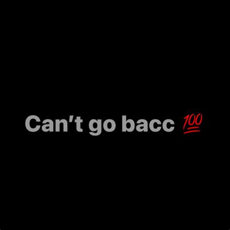 Cant Go Bacc Youtube Music