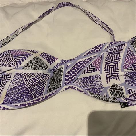 Sunseeker Women S Purple Bikini And Tankini Tops Depop