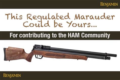 Win A Benjamin Marauder Regulated Air Rifle Hard Air Magazine