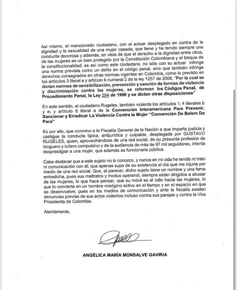 Gustavo Rugeles On Twitter Temerarias Acusaciones De Funcionaria