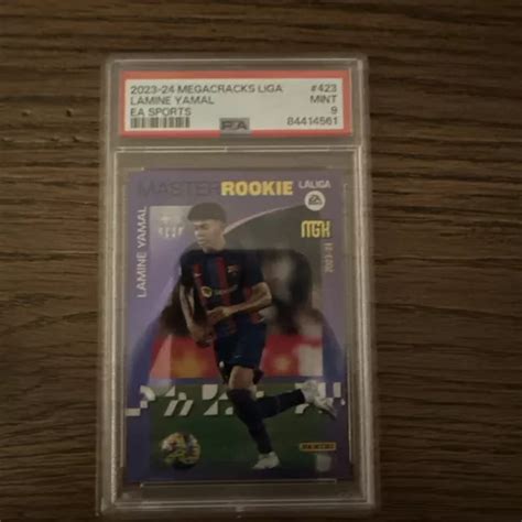 Panini Megacracks Lamina Yamal Fc Barcelona Mgk Rookie Rc